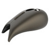 Advanblack River Rock Gray Denim Extended Stretched Tank Cover for Harley 2008-2020 Street Glide & Road Glide