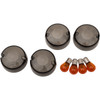 Drag Specialties - Smoked Dome Lens Kit - '86-'01
