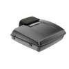 Gray Haze Rushmore Razor Tour Pack Pad Black Latch Hardware For  '97-'22 Harley Touring / Softail