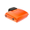 Wicked Orange Pearl Razor Tour Pack Pad Luggage Trunk For '97-'21 Harley Touring Street Electra Road Glide