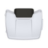 Crushed Ice Pearl Razor Tour Pack Pad Luggage Trunk For '97-'23 Harley Touring
