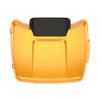 Chrome Yellow Pearl Razor Tour Pack Pad Luggage Trunk For '97-'23 Harley Touring
