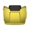 Eagle Eye Yellow Razor Tour Pack Pad Luggage Trunk For '97-'23 Harley Touring