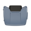 Gunship Gray Razor Tour Pack Pad Luggage Trunk For '97-'23 Harley Touring