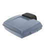 Gunship Gray Razor Tour Pack Pad Luggage Trunk For '97-'23 Harley Touring