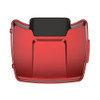 Hard Candy Hot Rod Red Flake Razor Tour Pack Pad Luggage Trunk For '97-'23 Harley Touring