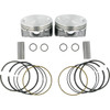 KB Performance #KB409C.010 - Piston Kit - 3.875" +0.010" - 10.0:1 CR - 103" Twin Cam | 96" Twin Cam Big Bore