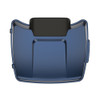 Midnight Blue Razor Tour Pack Pad Luggage Trunk For '97-'23 Harley Touring