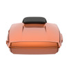 Scorched Orange Razor Tour Pack Pad Luggage Trunk For '97-'23 Harley Touring