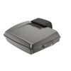 Silver Flux Razor Tour Pack Pad Luggage Trunk For '97-'23 Harley Touring