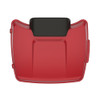 Wicked Red Denim Razor Tour Pack Pad Luggage Trunk For '97-'23 Harley Touring