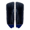 Advanblack 2014+ Stretched Saddlebag Liner Custom Blue Stitching Liner Kit Fit for Bottoms