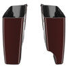 Advanblack Twisted Cherry  2 into 1 Stretched Extended Saddlebag Bottoms for 2014+  Harley Davidson Touring