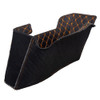Advanblack Saddlebag Liner Custom Orange Stitching Liner Kit Fit for 1993-2013 OEM Factory Stock SaddleBags Bottoms
