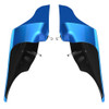 Advanblack Electric Blue ABS Stretched Extended Side Cover Panel for 2014+ Harley Davidson Touring