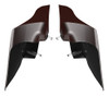 Advanblack Sumtra Brown ABS CVO Style Stretched Extended Side Cover Panel for 2014+ Harley Davidson Touring