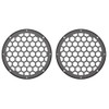 Advanblack x XBS Color Matched HEX 6.5'' Speaker Grills-Blackened Cayenne