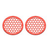 Advanblack x XBS Color Matched HEX 6.5'' Speaker Grills-Candy Orange