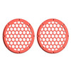 Advanblack x XBS Color Matched HEX 6.5'' Speaker Grills-Candy Orange