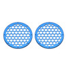 Advanblack x XBS Color Matched HEX 6.5'' Speaker Grills-Electric Blue