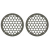 Advanblack x XBS Color Matched HEX 6.5'' Speaker Grills-Industrial Gray