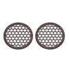 Advanblack x XBS Color Matched HEX 6.5'' Speaker Grills-Midnight Crimson