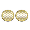 Advanblack x XBS Color Matched HEX 6.5'' Speaker Grills-Olive Gold