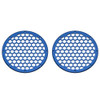 Advanblack x XBS Color Matched HEX 8'' Speaker Grills-Bright Billiard Blue