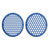 Advanblack x XBS Color Matched HEX 8'' Speaker Grills-Bright Billiard Blue