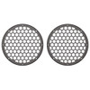 Advanblack x XBS Color Matched HEX 8'' Speaker Grills-Black Forest