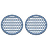 Advanblack x XBS Color Matched HEX 8'' Speaker Grills-Cosmic Blue Pearl