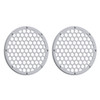 Advanblack x XBS Color Matched HEX 8'' Speaker Grills-Crushed Ice Pearl