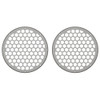 Advanblack x XBS Color Matched HEX 8'' Speaker Grills-Pewter Pearl