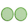 Advanblack x XBS Color Matched HEX 8'' Speaker Grills-Radioactive Green