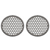 Advanblack x XBS Color Matched HEX 8'' Speaker Grills-Silver Fortune