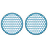 Advanblack x XBS Color Matched HEX 8'' Speaker Grills-Tahitian Teal