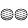 8 inch HEX Speaker Grills - Unpainted Plastic Grills