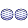 Advanblack x XBS Color Matched HEX 8'' Speaker Grills-Zephyr Blue