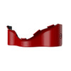 Redline Red Outer Batwing Fairing Skirt For 2014+ Street Glide, Electra Glide, Ultra