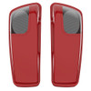 Billiard Red 5x7 Saddlebag Speaker Lids for Harley Davidson Touring 2014+