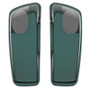 Deep Jade Pearl 5x7 Saddlebag Speaker Lids for Harley Davidson Touring 2014+
