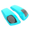 Frosted Teal 5x7 Saddlebag Speaker Lids for Harley Davidson Touring 2014+