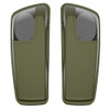 Mineral Green Denim 5x7 Saddlebag Speaker Lids for Harley Davidson Touring 2014+