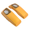 Chrome Yellow Pearl Hard Saddlebag Speaker Lids Cover for 2014+ Harley Davidson Touring
