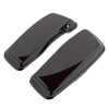 Advanblack Blackened Cayenne Standard Normal Stretched Saddlebag Lids for Harley Davidson Touring 2014+
