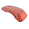Advanblack Orange Lava Standard Normal Stretched Saddlebag Lids for Harley Davidson Touring 2014+