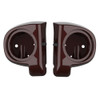Advanblack Twisted Cherry Speaker Box Pod Lower Vented Fairings for 2014+ Harley Davidson Touring