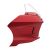Wicked Red Denim Low Rider ST Style Front fairings Clear Windshield