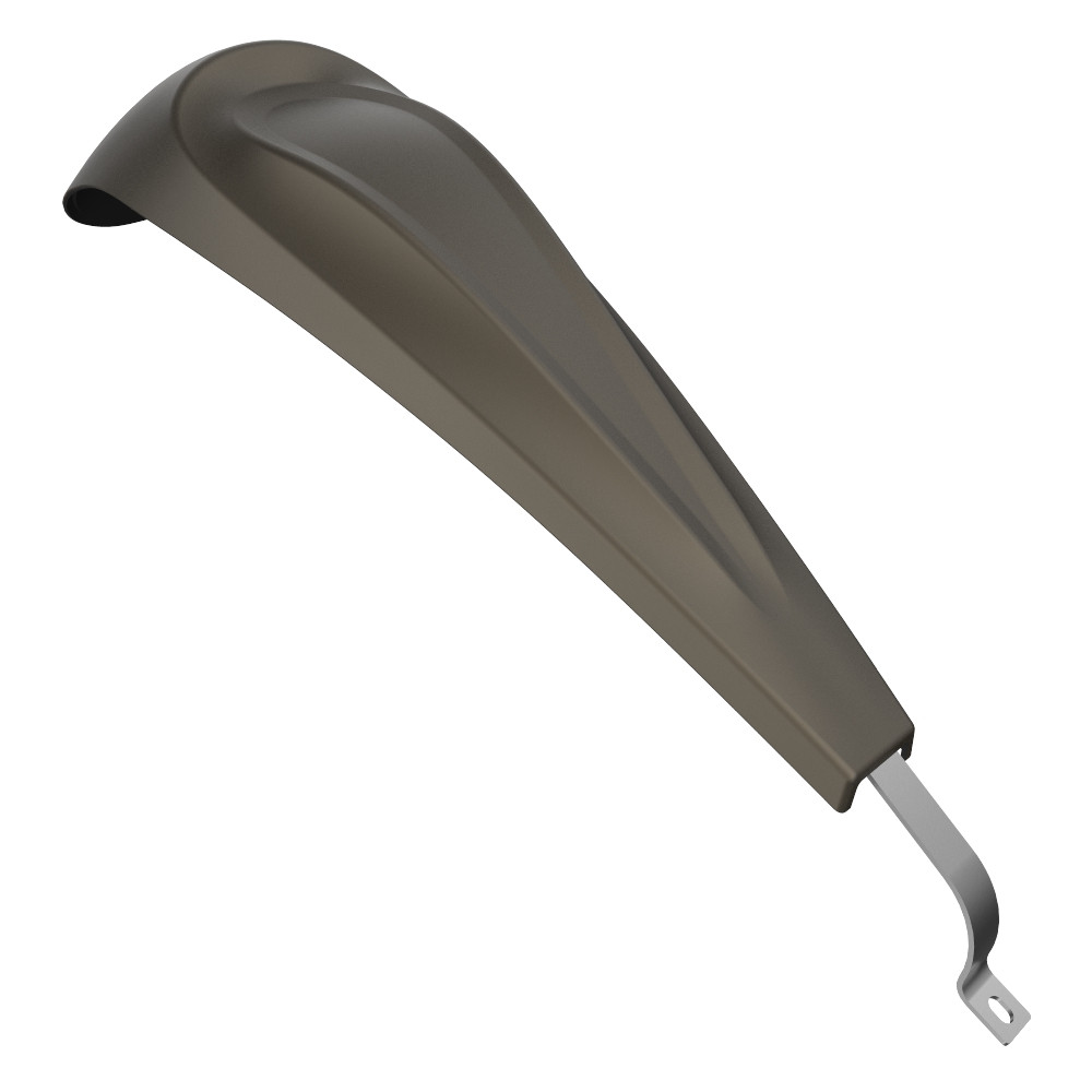 River Rock Gray Denim Color Matched Low-profile Tank Dash Console for '08-'22 Harley  Road King & 2021+ Street Glide Special/Road Glide Special