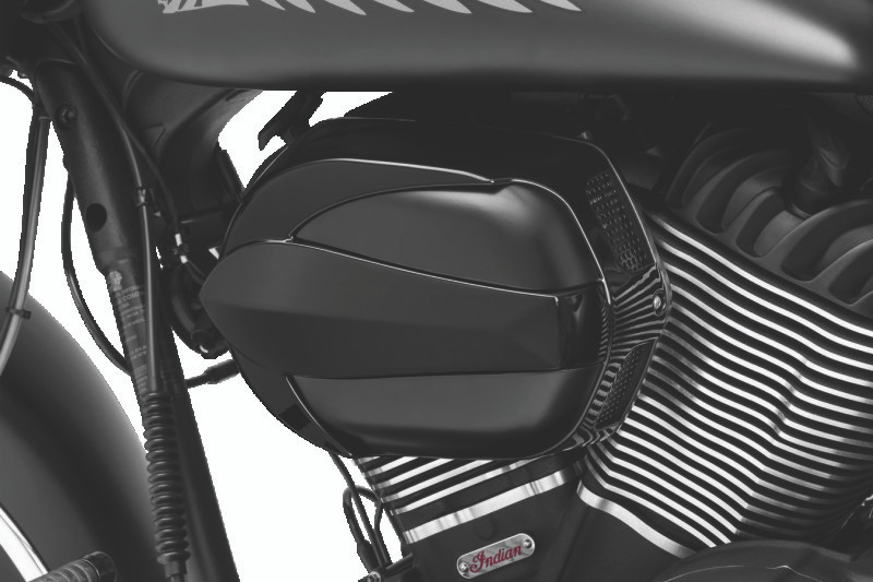 Kuryakyn #9271 - Air Cleaner Shope Indian Black